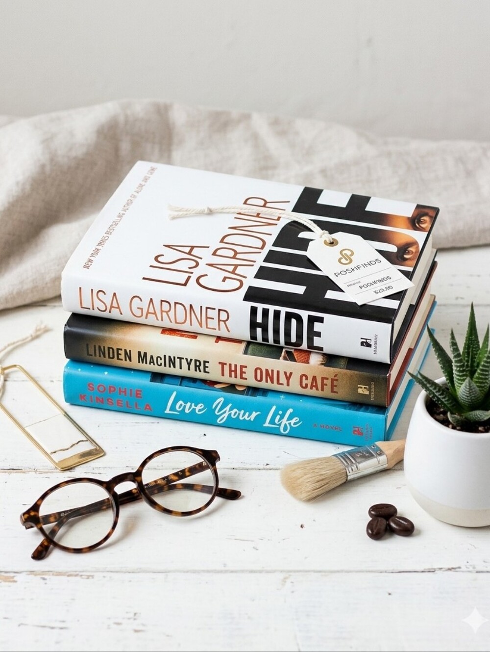 3-Book Fiction Bundle: Sophie Kinsella, Lisa Gardner, Linden MacIntyre